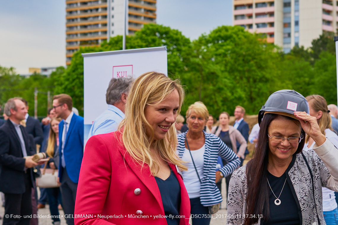 11. Mai 2017 - Grundsteinlegung für die LOGE und dem Kulturquadrat in Neuperlach